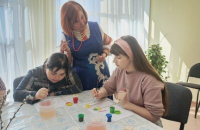 Мастер — класс «Пасхальное яйцо из гипса», в рамках национального проекта «Молодежь и дети»