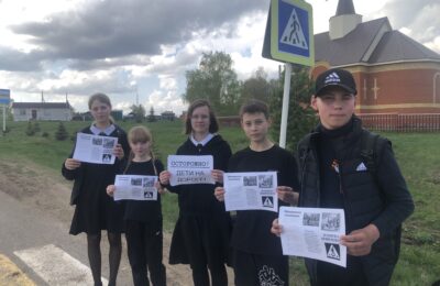 Уличная акция «БДД: за безопасность на дорогах»