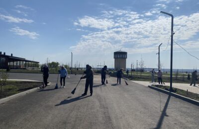 Благоустройство территории «Тюбетей Tower»