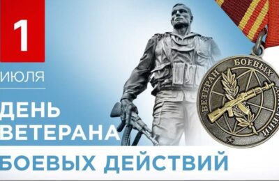 Торжественный митинг, посвященный Дню ветеранов боевых действий