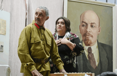 Спектакль «Өзелгән йөзем» («Оборванный изюм») по пьесе Данила Салихова, в рамках II районного смотра-конкурса «Лучшее культурно-досуговое учреждение 2025 года»