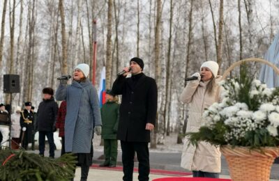 Торжественное открытие памятника участникам СВО «Гордись, Отчизна, славными сынами!»