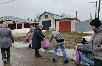 Субботник в рамках национального проекта «Экологическое благополучие»