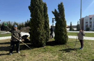 Участие в благоустройстве прилегающей территории, в рамках национального проекта «Экологическое благополучие» и «Всероссийского субботника 2026»