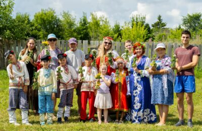 В селе Кашка прошла общероссийская акция «Единый день фольклора России!», в рамках Единого дня фольклора.