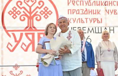 Делегация Тетюшского муниципального района приняла участие в Республиканском празднике чувашской культуры «Уяв», который состоялся в селе Черемшан Республики Татарстан.