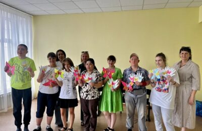 Мастер-класс «Бабочка в руках»